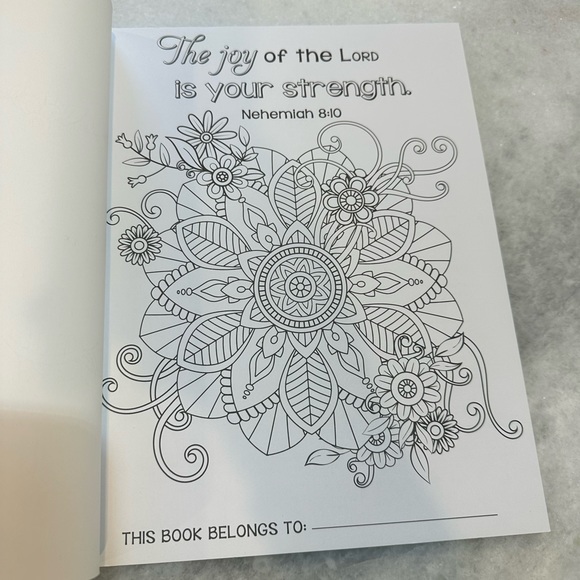 New Coloring Book “Surprised By Joy” An Inspirational Coloring Book - Picture 3 of 3